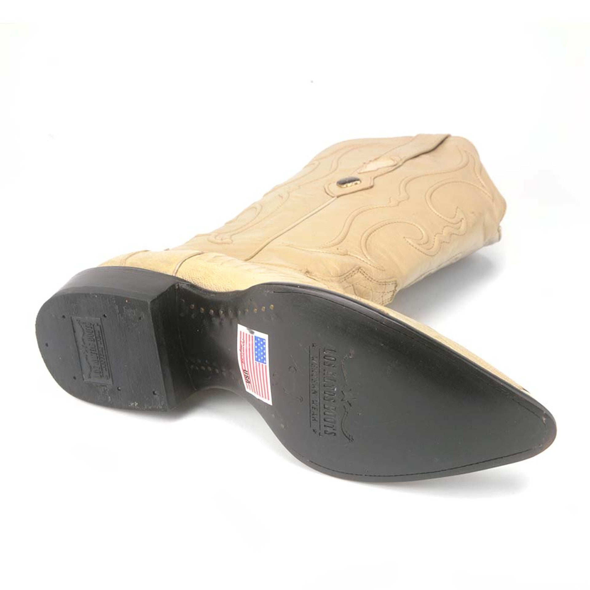 Los Altos Oryx J-Toe Ostrich Leg Boots