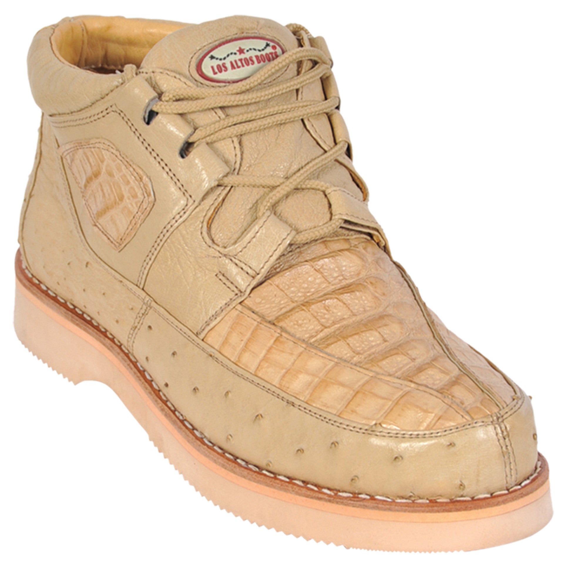 Los Altos Oryx Caiman & Ostrich Sneakers
