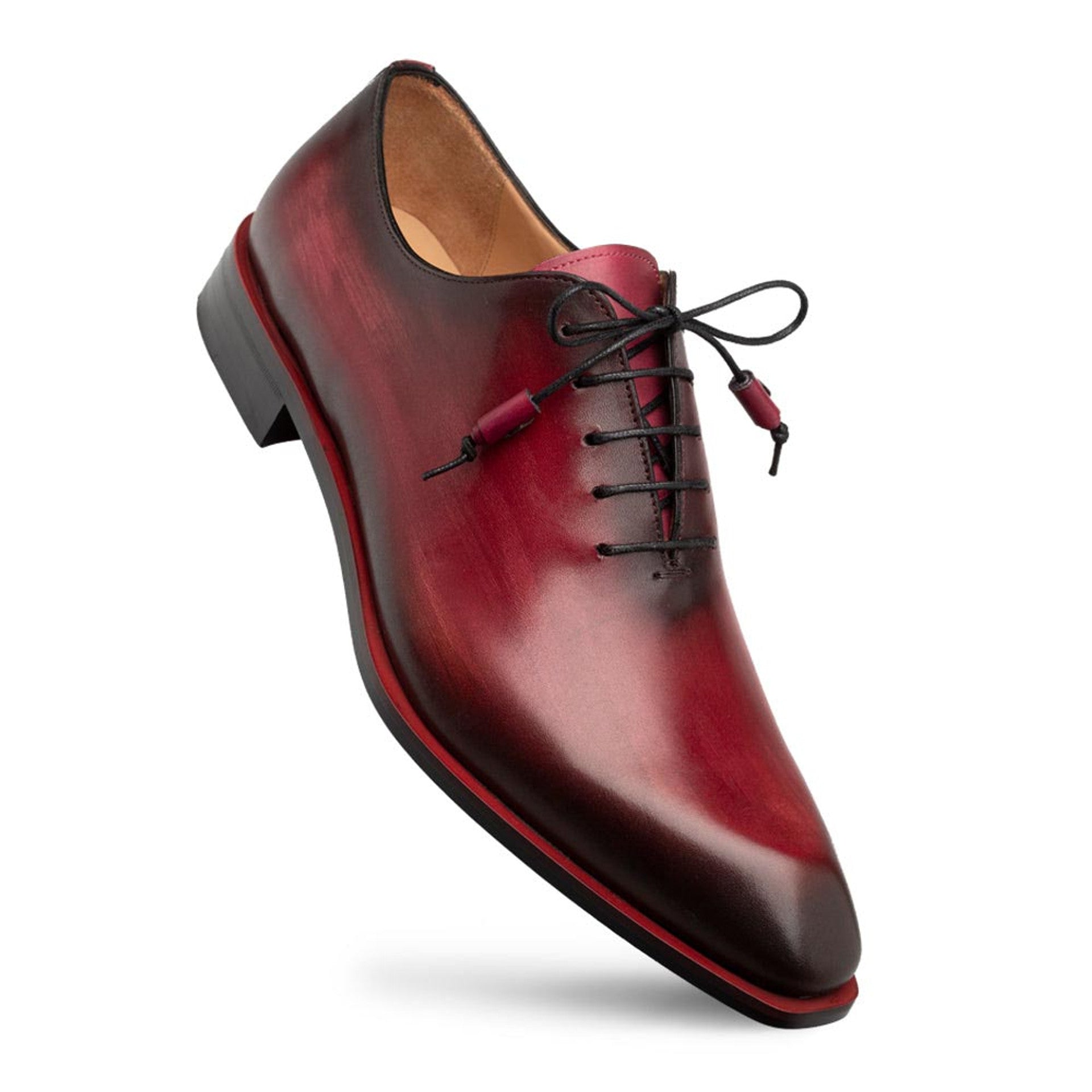 Mezlan Dietro Oxford Whole-Cut Patina Shoes