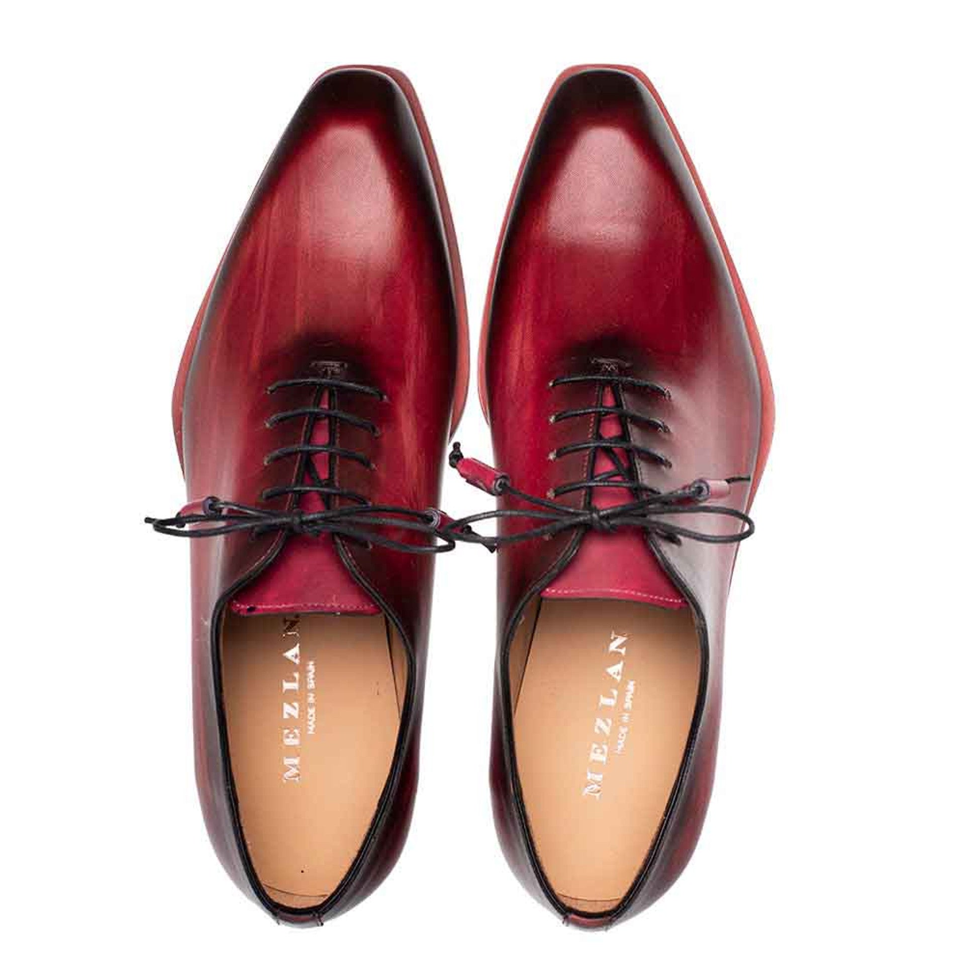 Mezlan Dietro Oxford Whole-Cut Patina Shoes