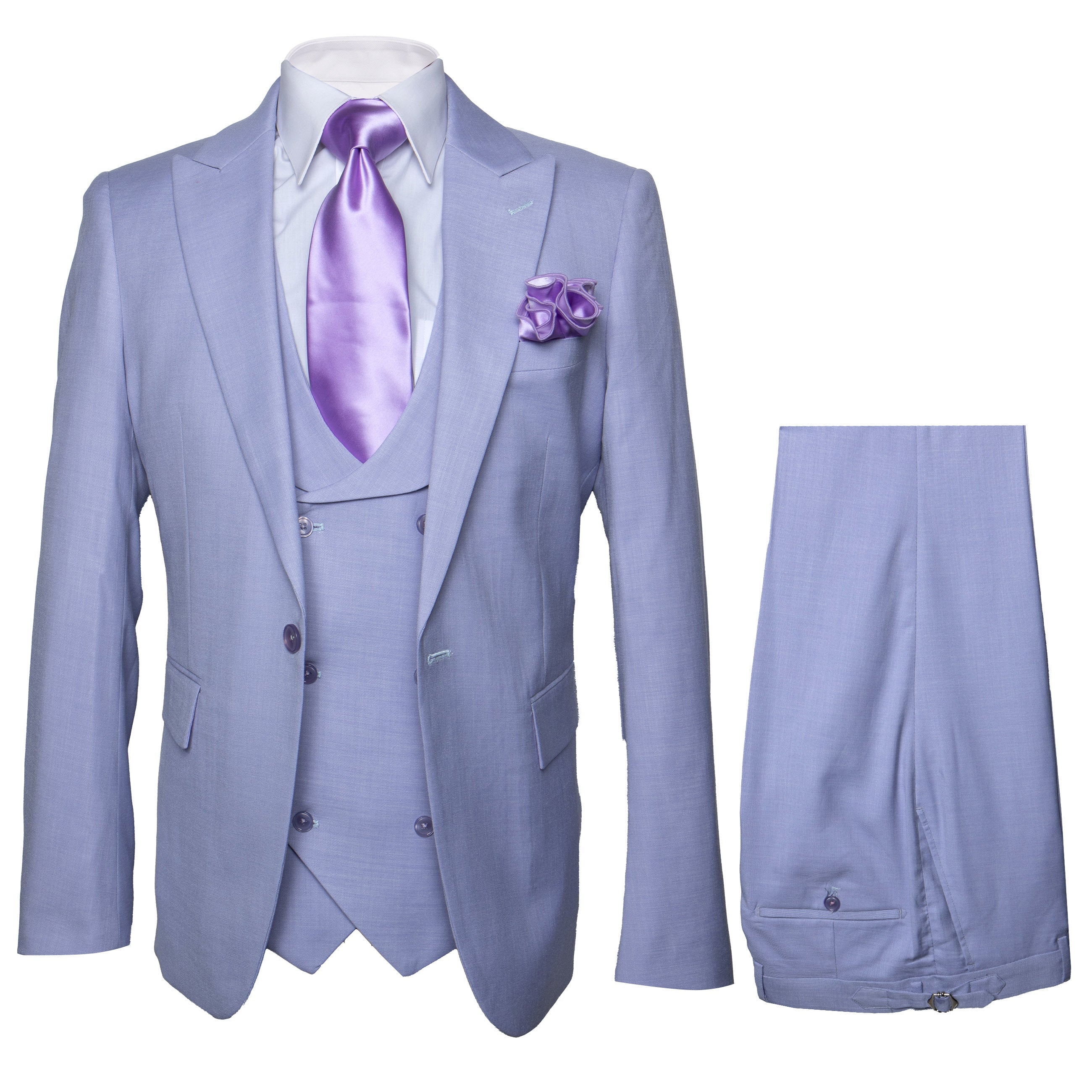 ROSSI MAN PAUL RM1396 Slim 3 Piece Suit
