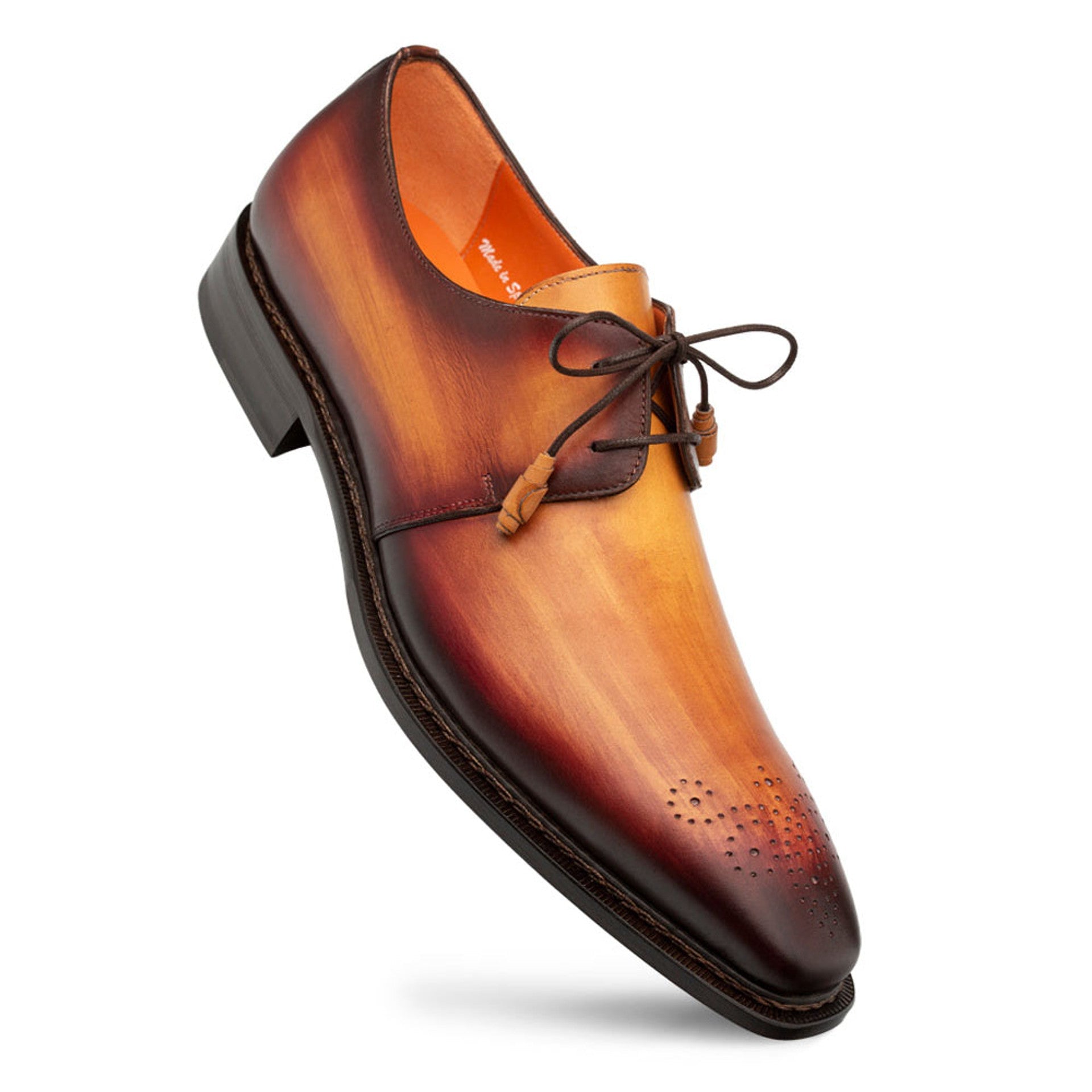 Mezlan Principe Leather Derby Shoes