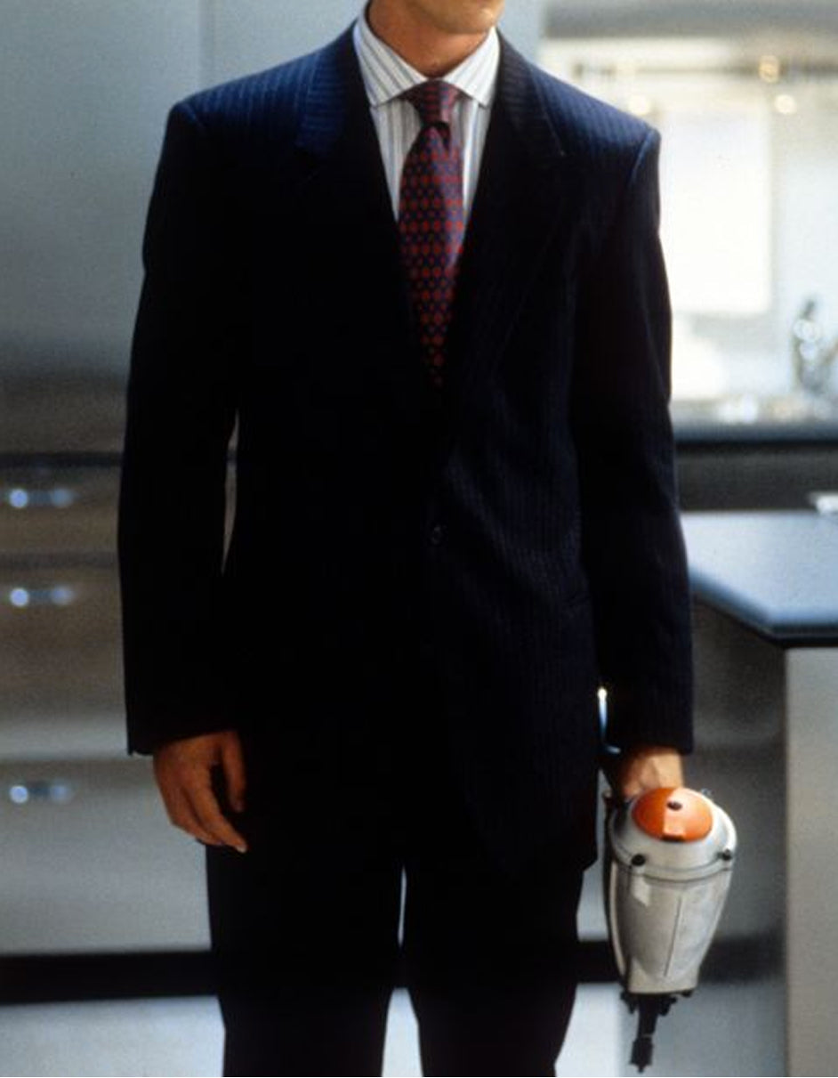 Patrick Bateman American Psycho Pinstripe Suit