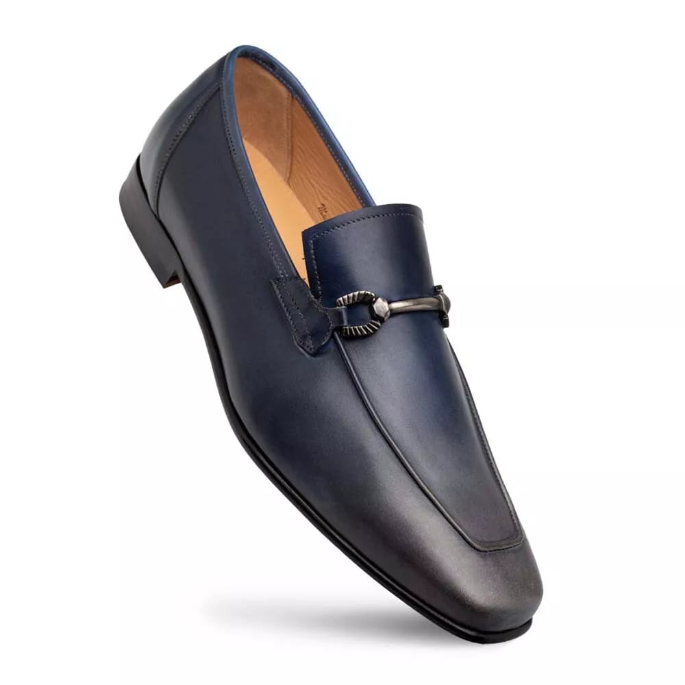 Mezlan Brunello Two-Tone Bit Loafer