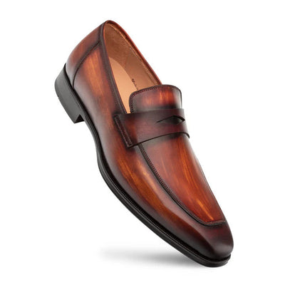 Avenue Rubber Sole Penny Loafer by Mezlan