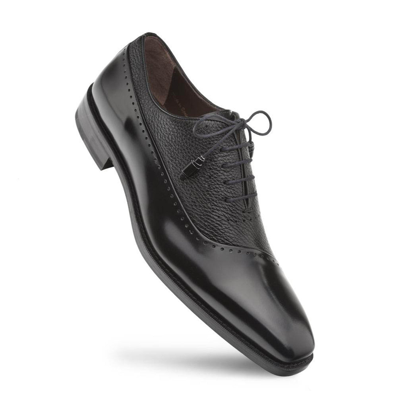 Mezlan Postdam Cordovan Calfskin Oxford Shoes