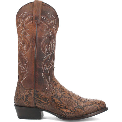 Python Leather Manning Cowboy Boot by Dan Post