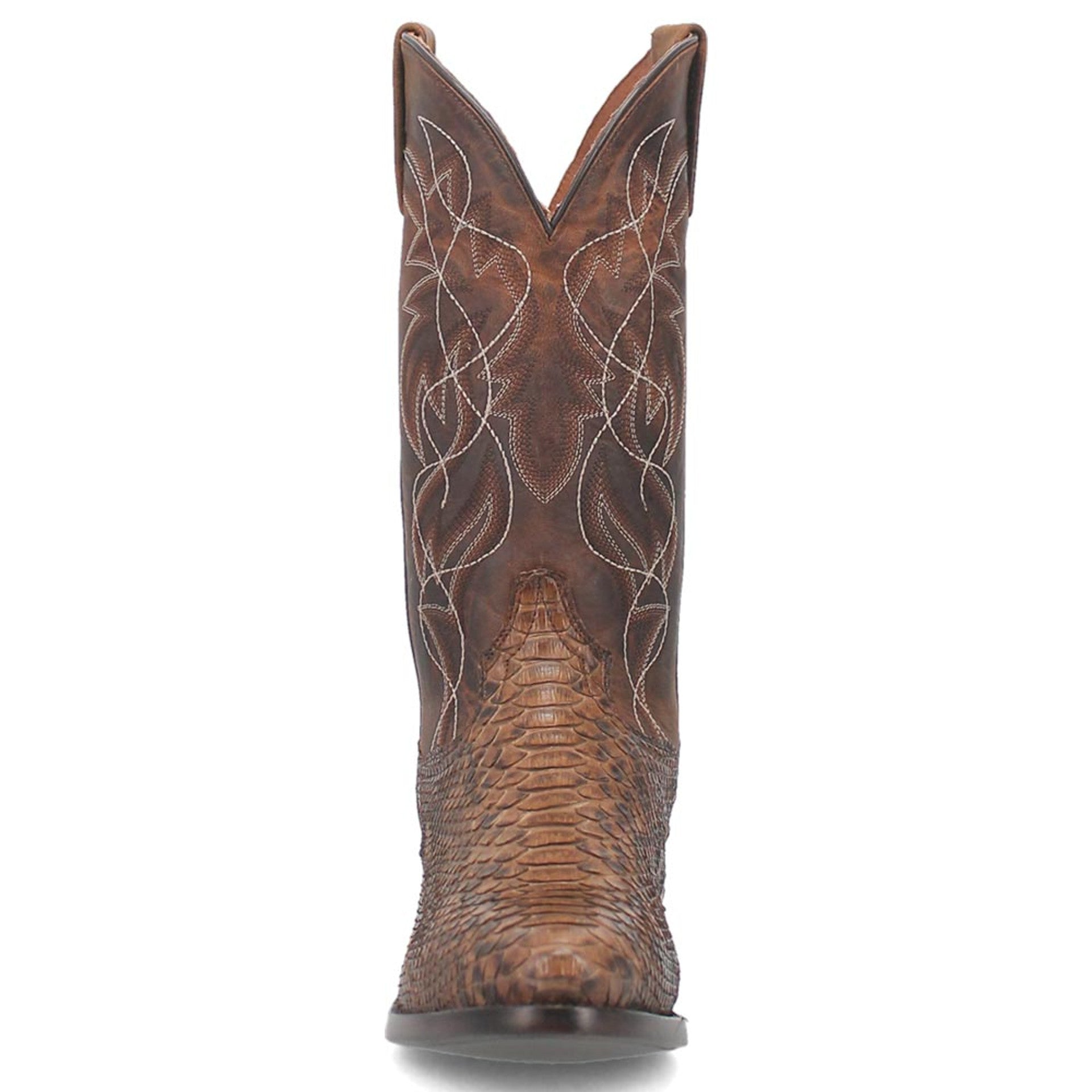 Python Leather Manning Cowboy Boot by Dan Post