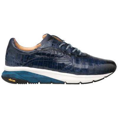 Quevedo Genuine Crocodile Sneaker by Mezlan