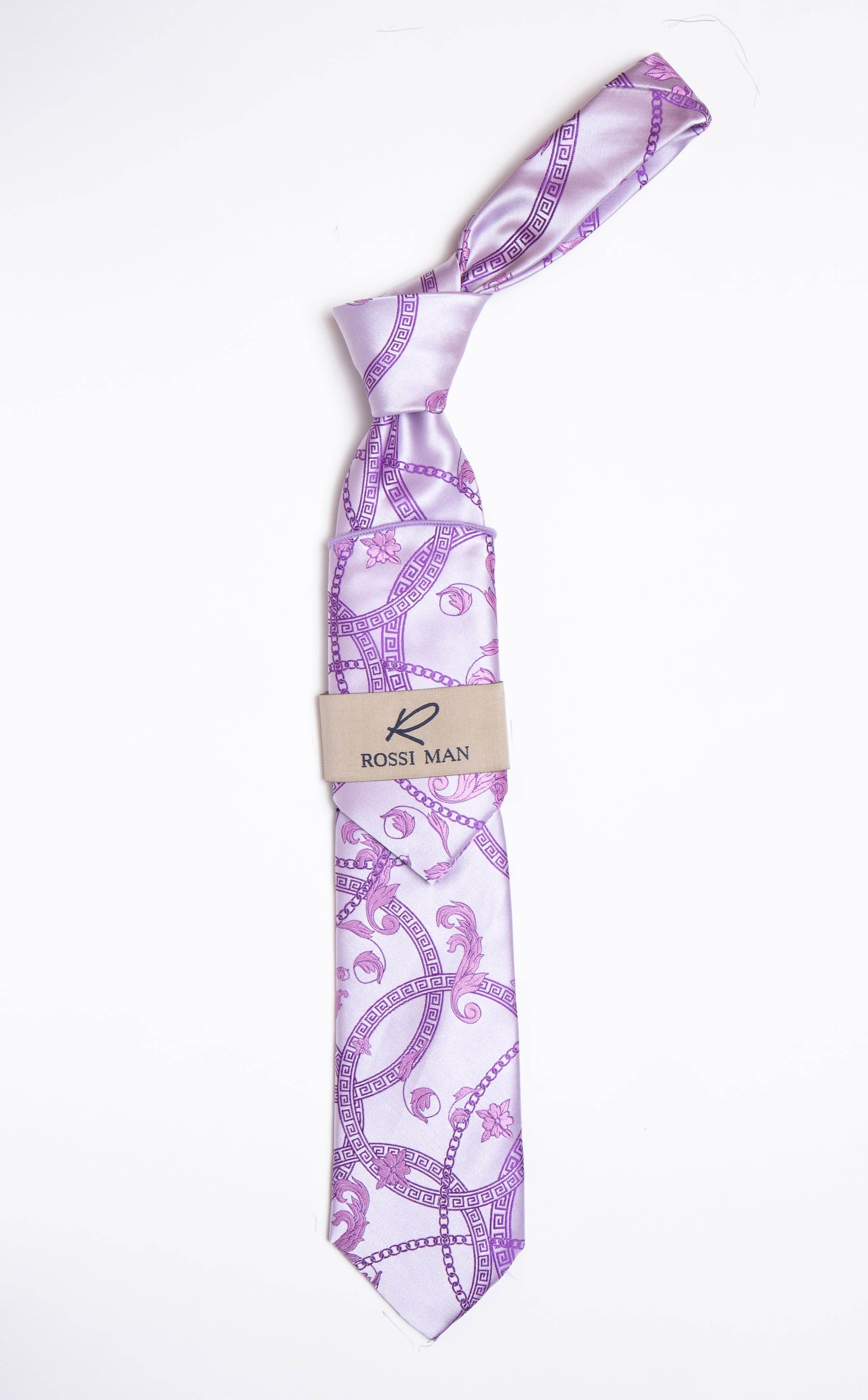 Rossi Man Tie & Pocket Round RMR454-2