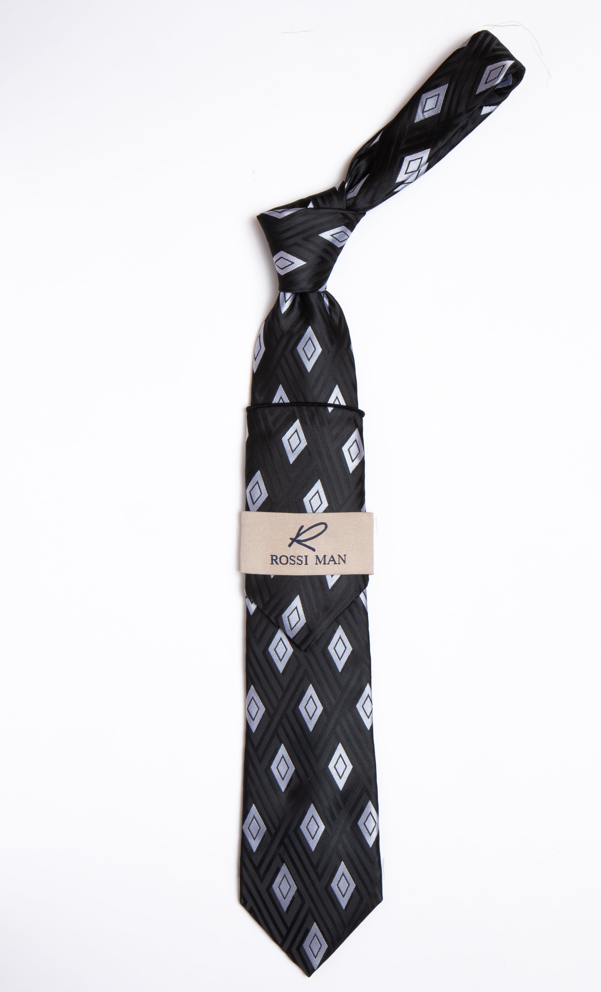 Rossi Man Tie & Pocket Round RMR458-4