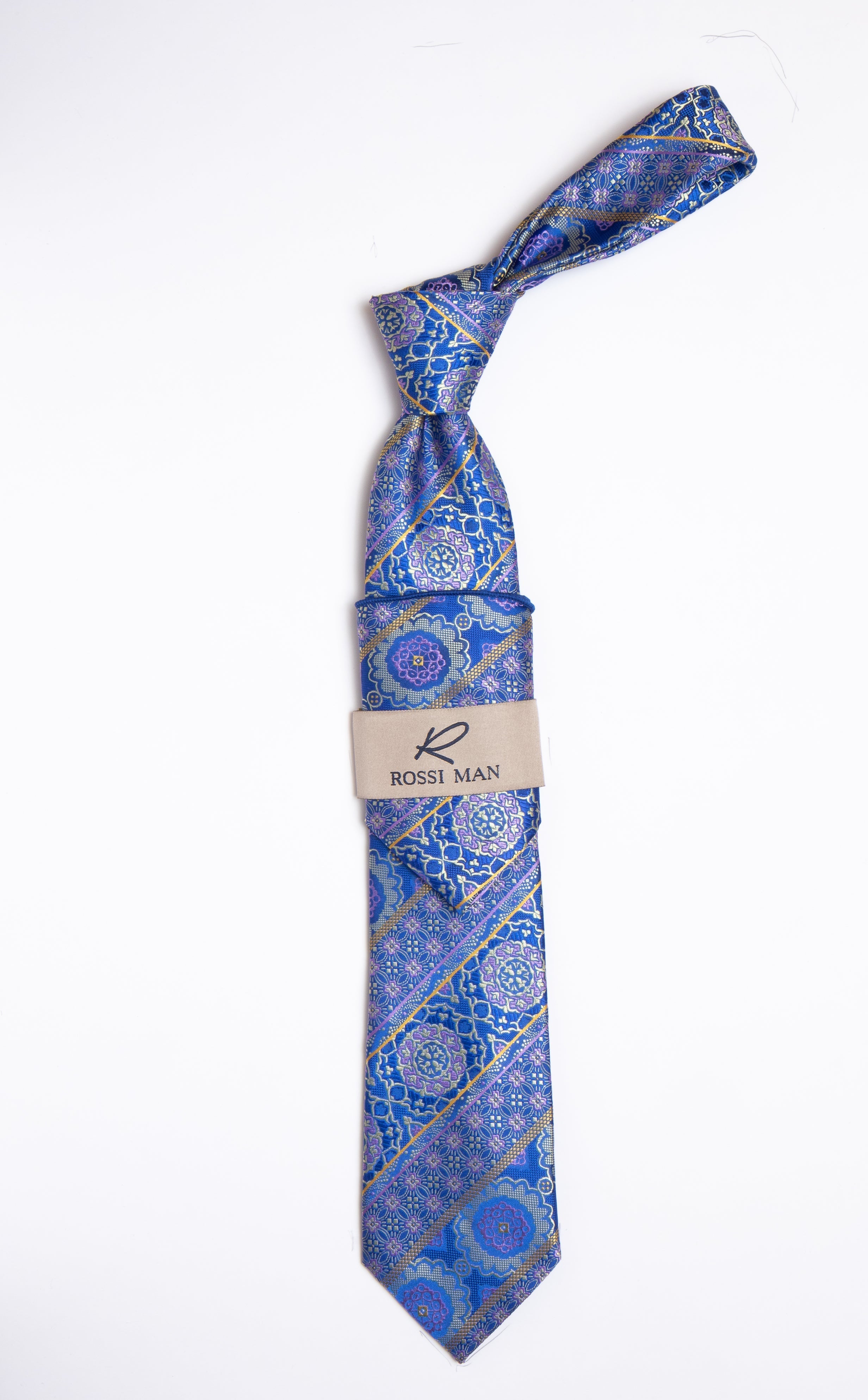 Rossi Man Tie & Pocket Round RMR459-4
