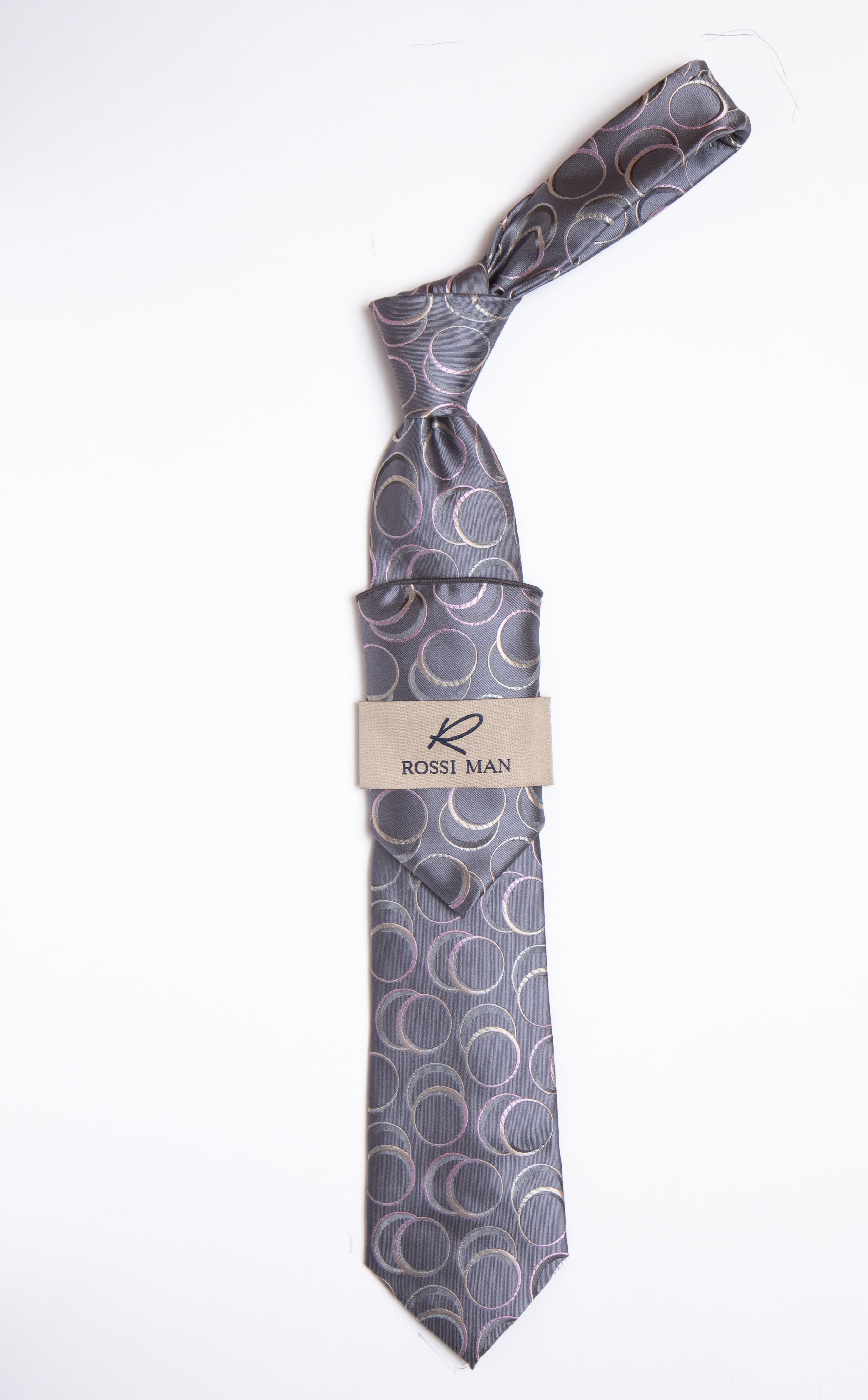 Rossi Man Tie & Pocket Round RMR464-5