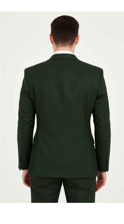 Rossi Man ELI RM117 Classic Men’s Hunter Green Suit