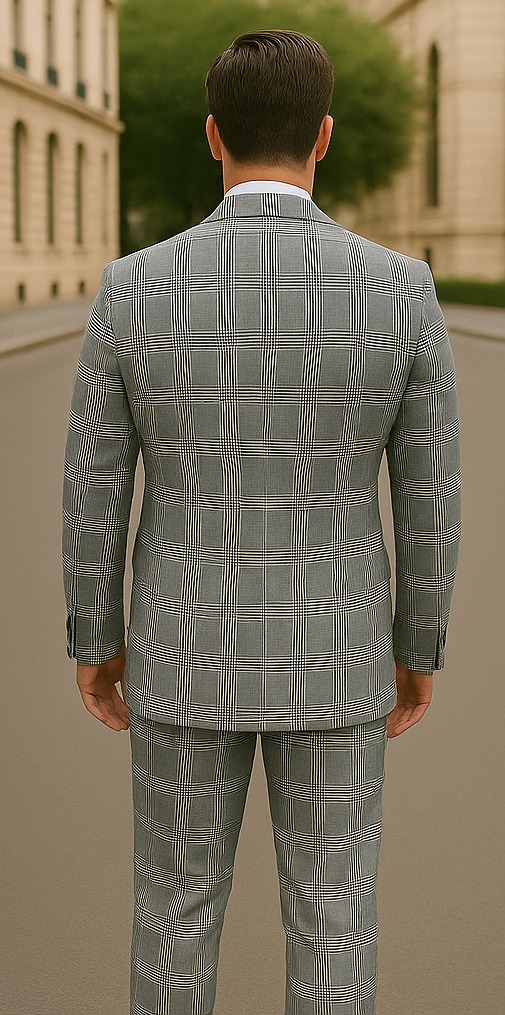 ROSSI MAN Arthur RM2318: Double Breasted Suit for Modern Gentlemen
