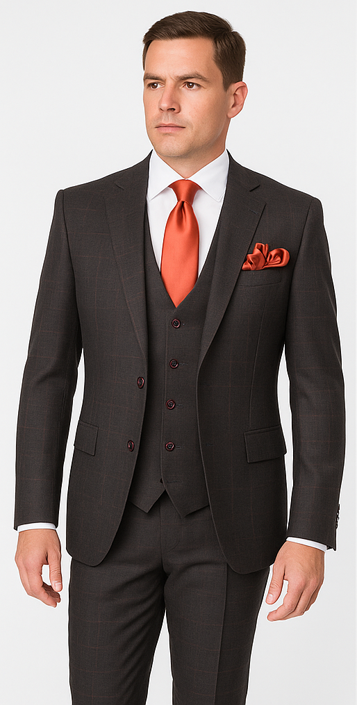 Rossi Man MAX Slim 3-Piece Suit for Men