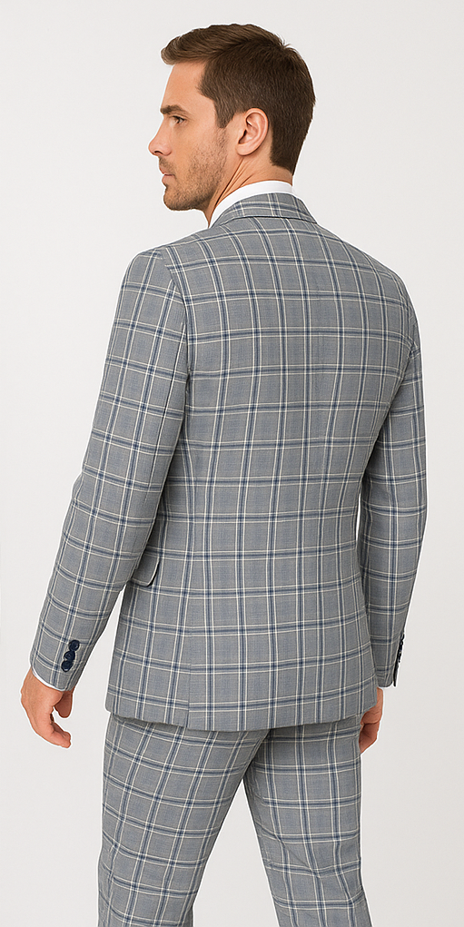 Rossi Man MAX RM1820 Slim Fit 3-Piece Suit