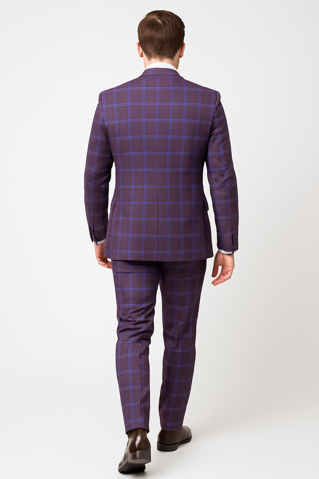Rossi Man MAX RM1834 Purple Slim 3-Piece Suit
