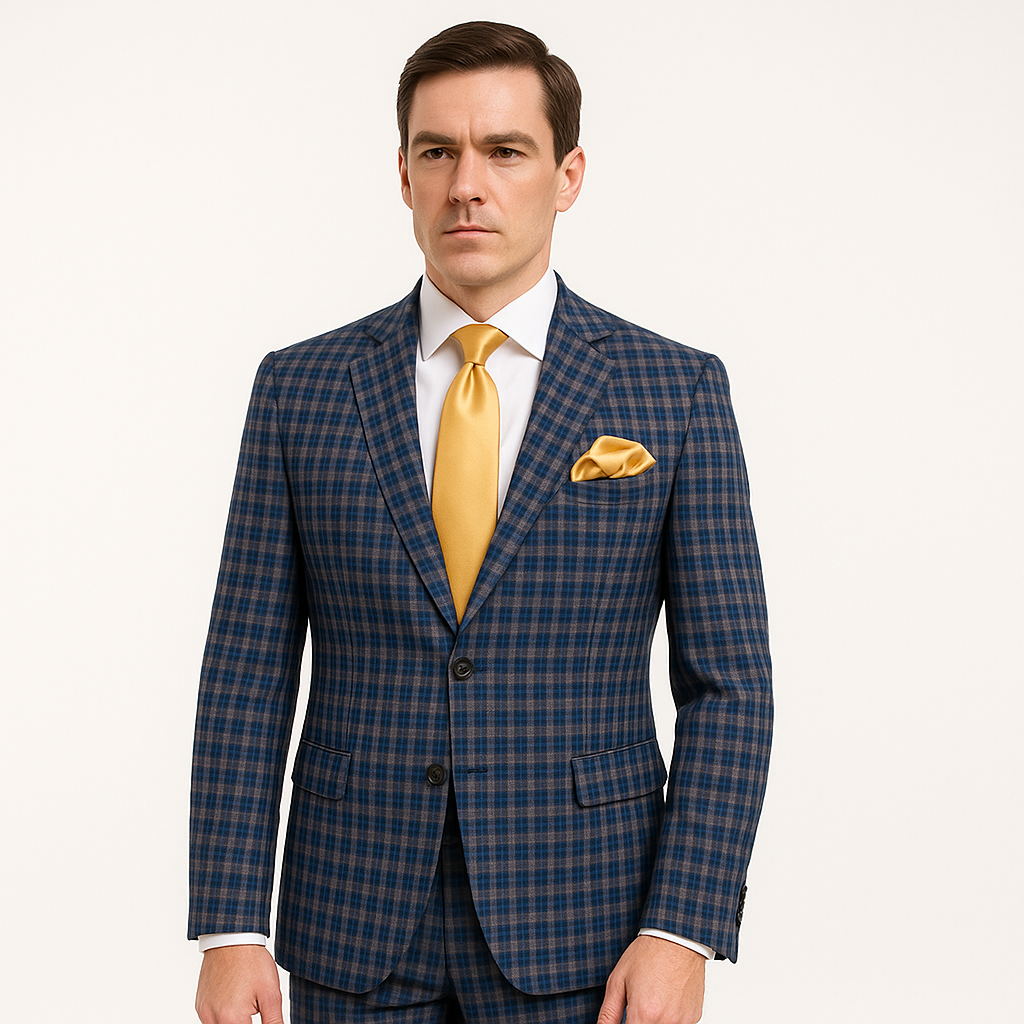 Rossi Man MAX RM1835 Slim Fit 3-Piece Suit