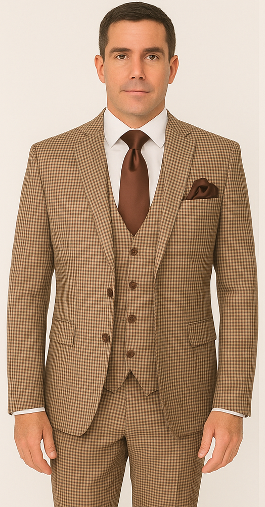 Rossi Man MAX RM1839 Slim 3-Piece Suit