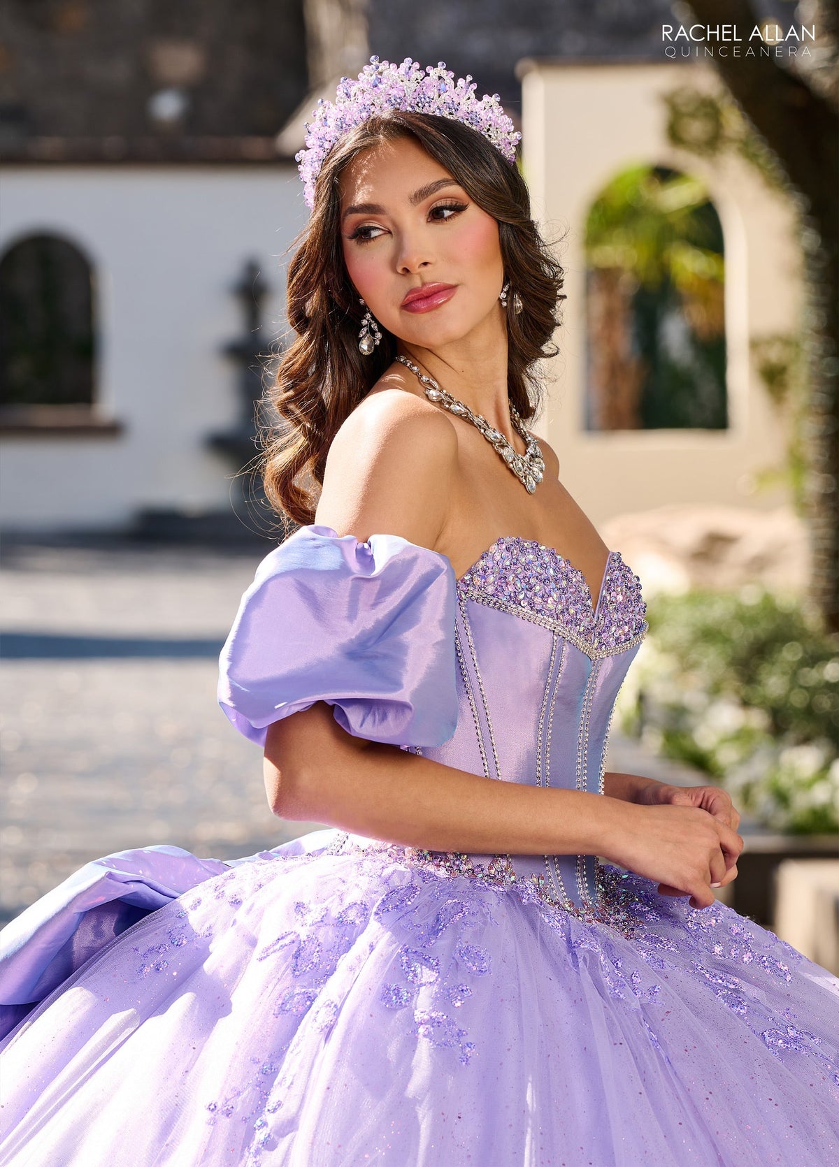 Rachel Allan RQ1142 Beaded Strapless Quinceanera Dress