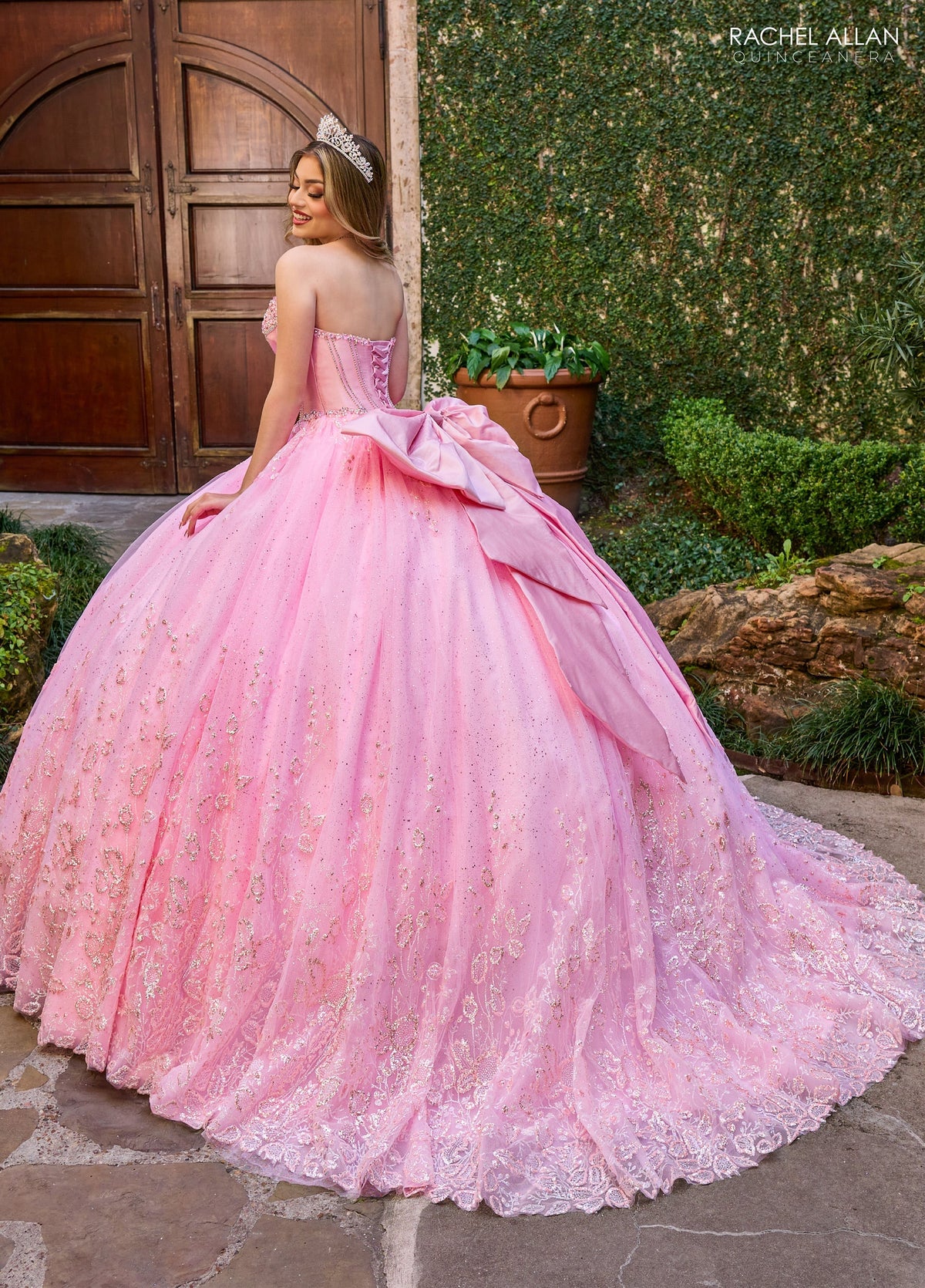 Rachel Allan RQ1142 Beaded Strapless Quinceanera Dress