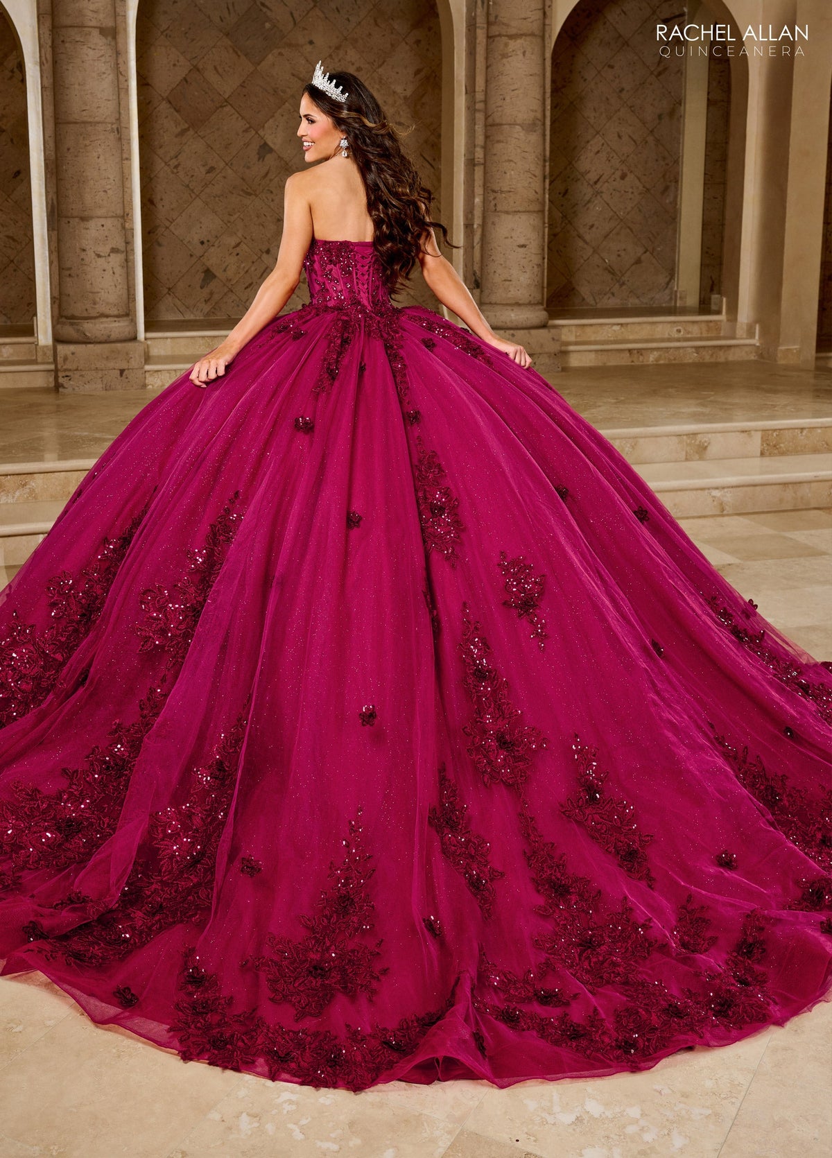Rachel Allan RQ1163 Strapless Quinceanera Dress