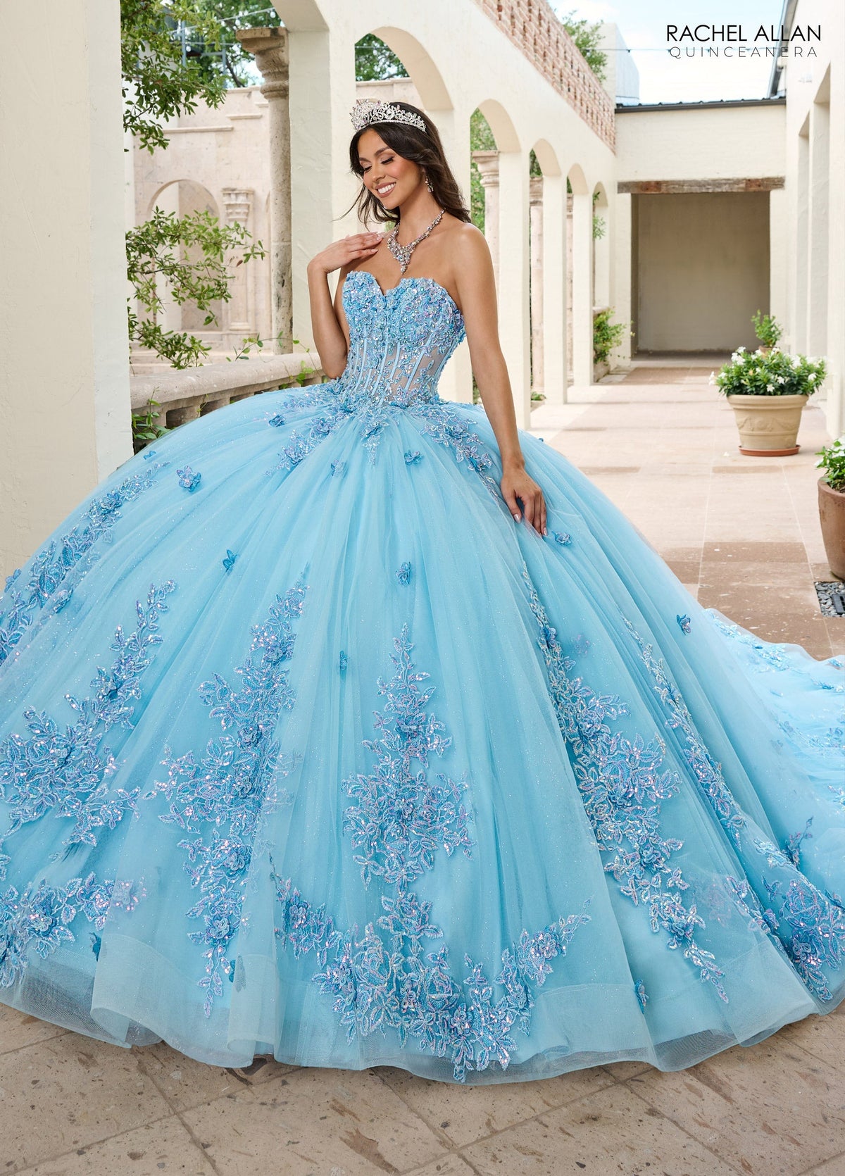 Rachel Allan RQ1163 Strapless Quinceanera Dress