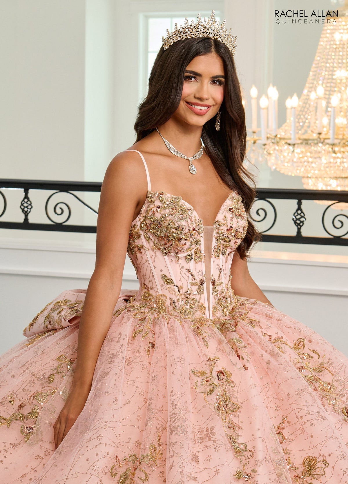 Rachel Allan RQ2221 Sleeveless Quinceanera Dress