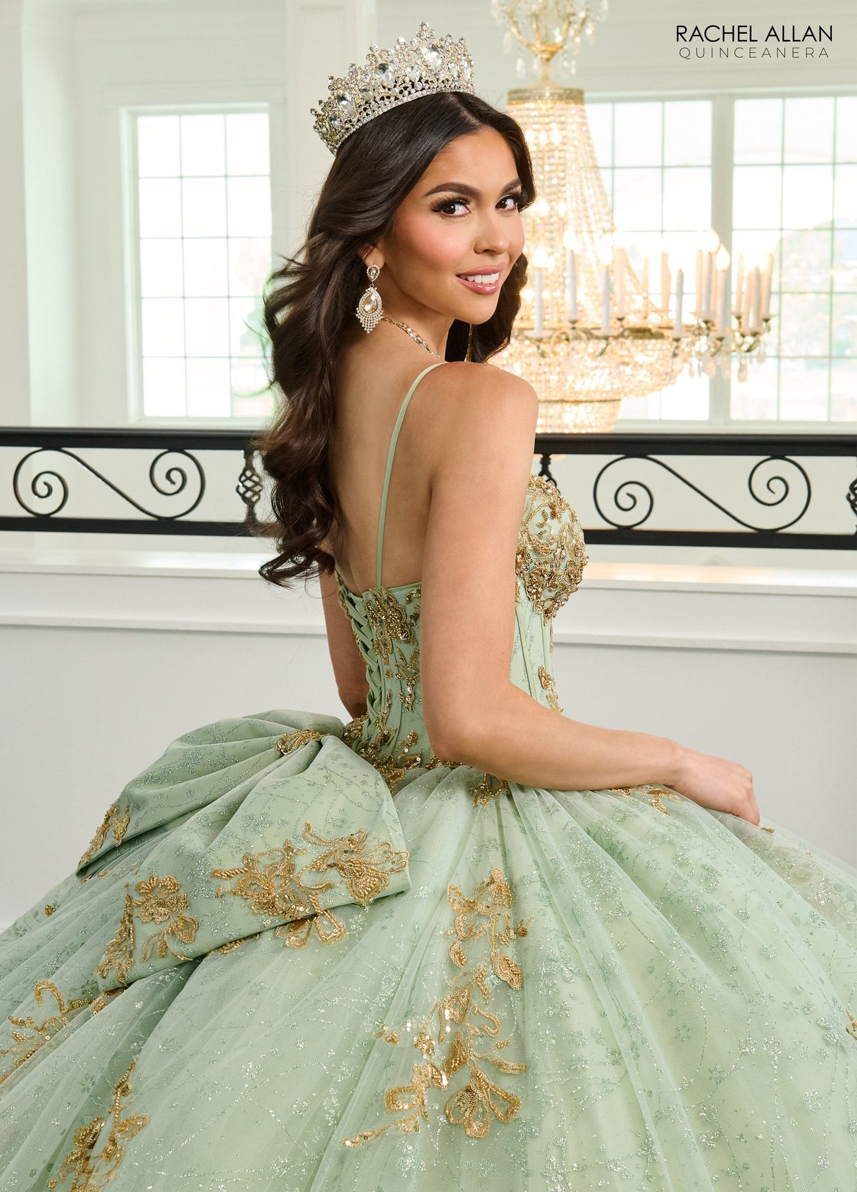 Rachel Allan RQ2221 Sleeveless Quinceanera Dress