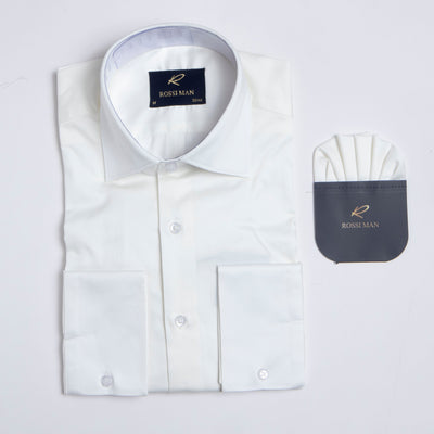 Rossi Man RS1 Ivory Classic Shirt