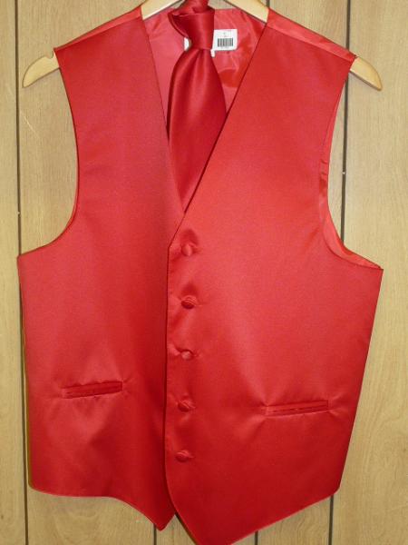 LAVENDER DRESS TUXEDO WEDDING Vest ~ Waistcoat ~ Waist coat & TIE SET Buy 10 of same color Tie For $25 Each - Men's Neck Ties - Mens Dress Tie - Trendy Mens Ties main image 1