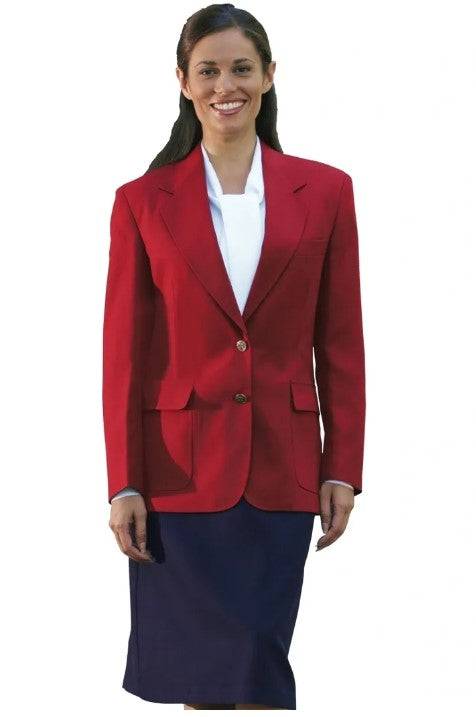 Neil Allyn Women's Red Blazer Jacket