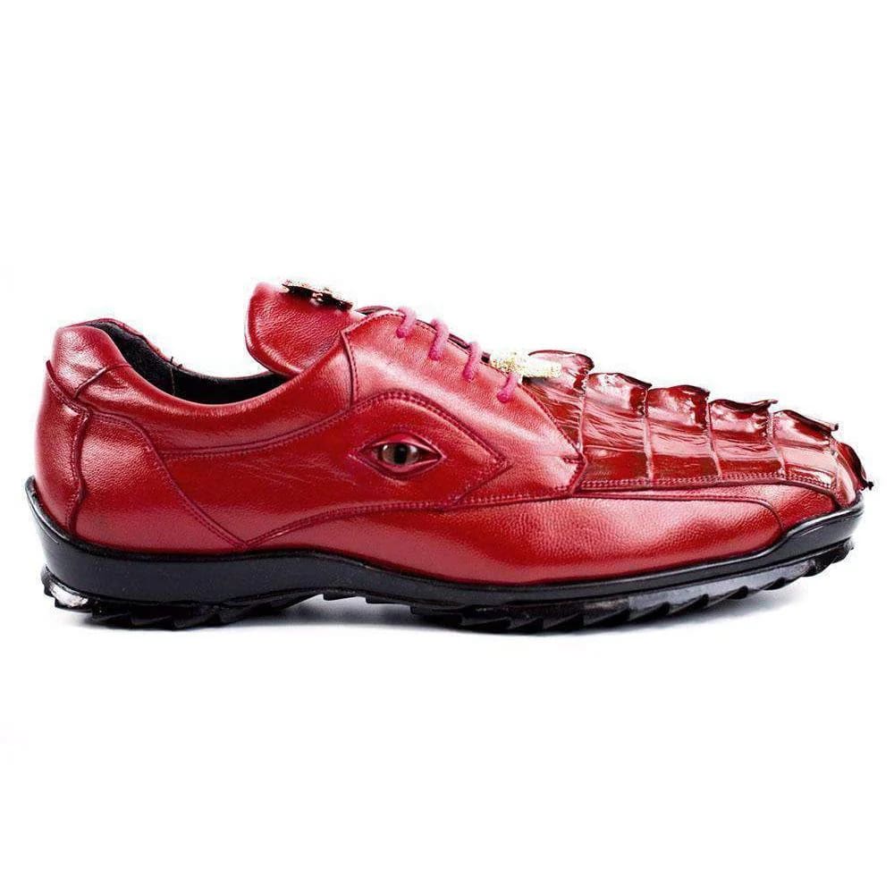 Belvedere Vasco Hornback Crocodile & Calf Sneakers