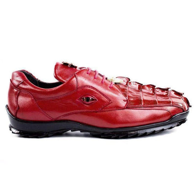 Belvedere Vasco Hornback Crocodile & Calf Sneakers