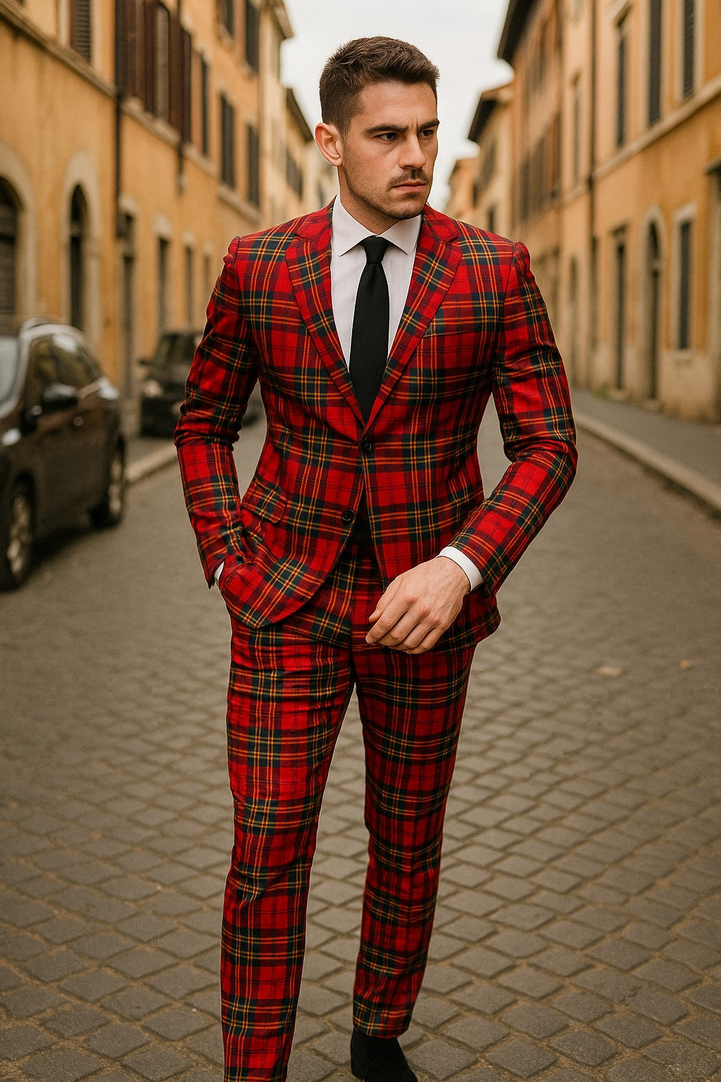 flat-front-red-trousers