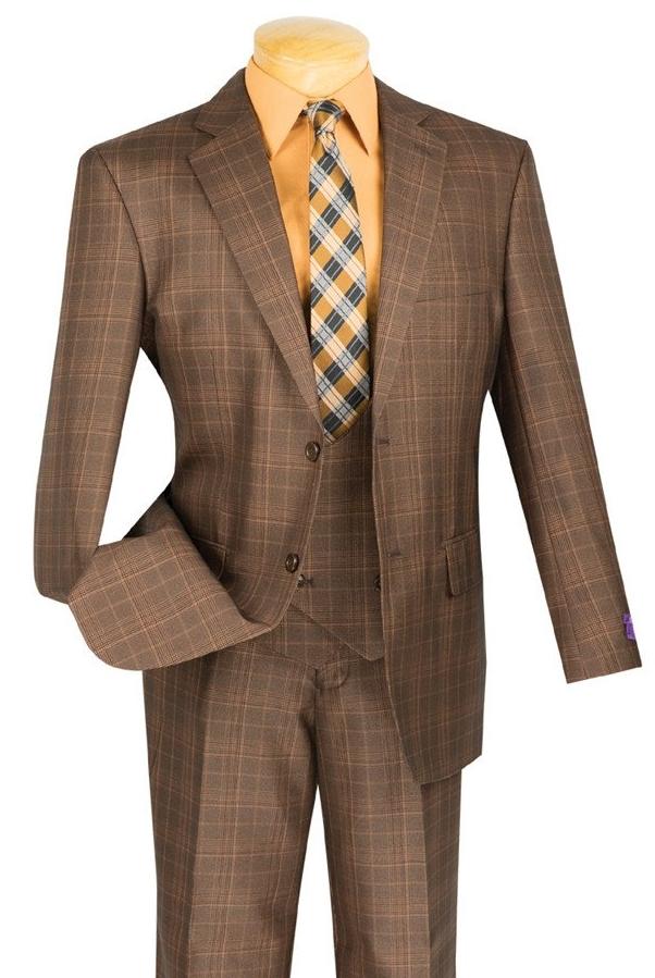 Renaissance Collection Chestnut 3 Piece Suit
