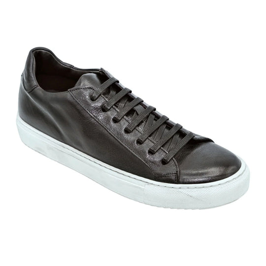 Belvedere Ricardo Black Leather Dress Sneaker