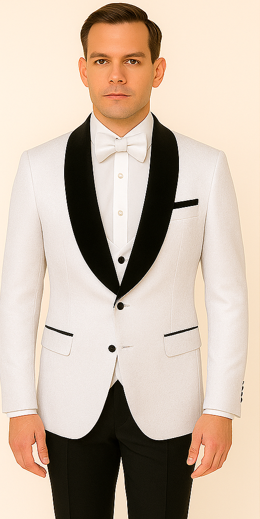 Rossi Man RM1444 Smoking Style Tuxedo