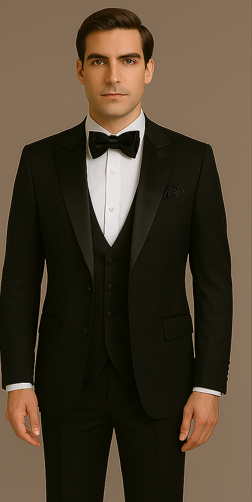 Rossi Man Leo RM1101 Classic Black Tuxedo