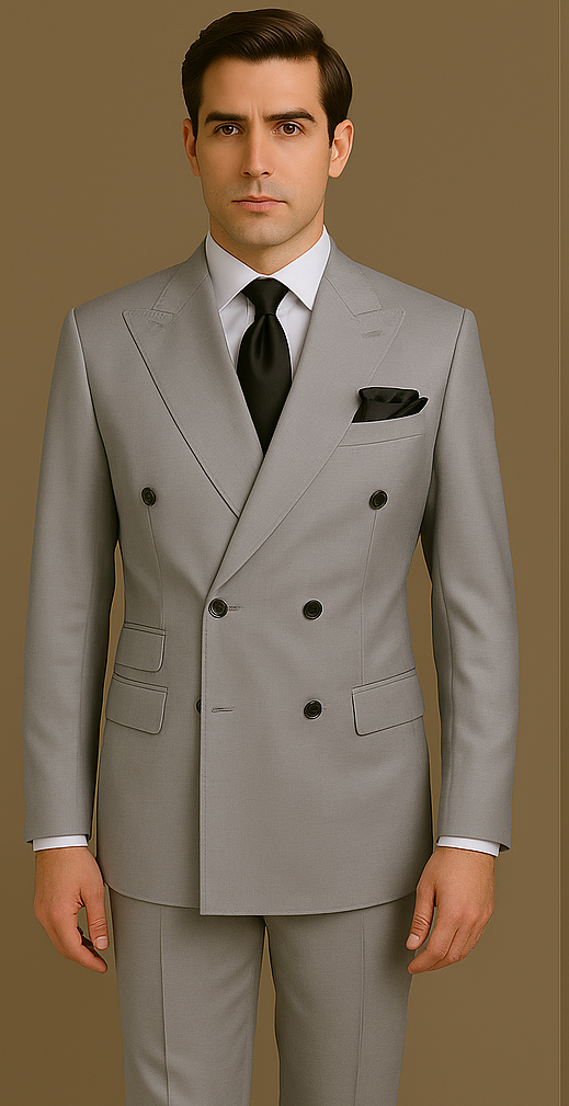 Milano Collection Slim Fit Suit for Men by Rossi Man