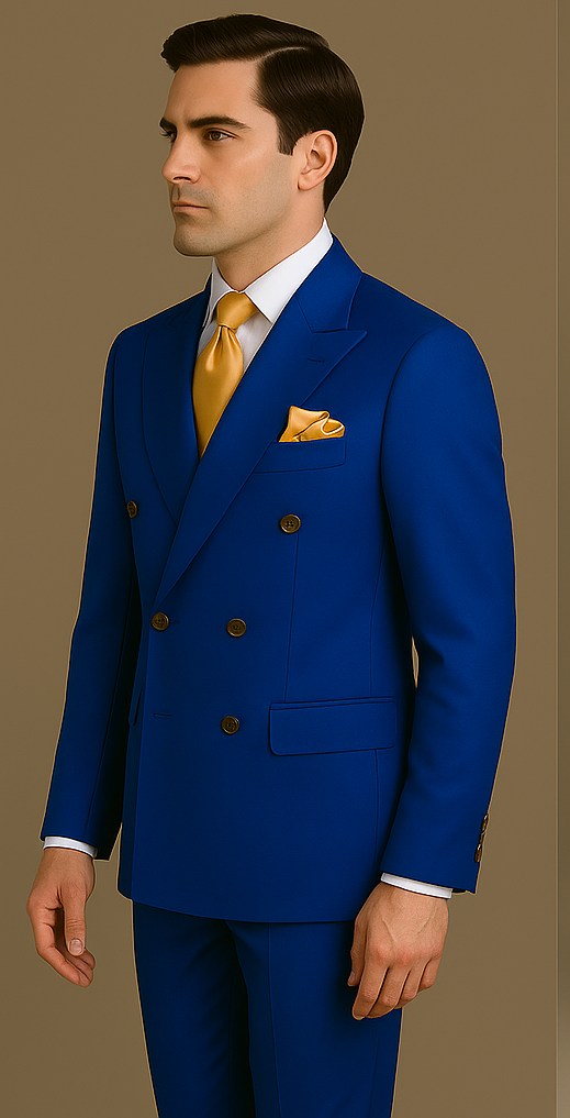 Milano Series Modern Double Breasted Suit