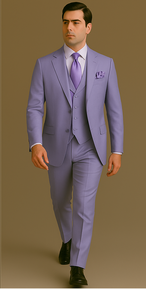 Rossi Man RM1396 Paul Collection Suit - Tailored Style