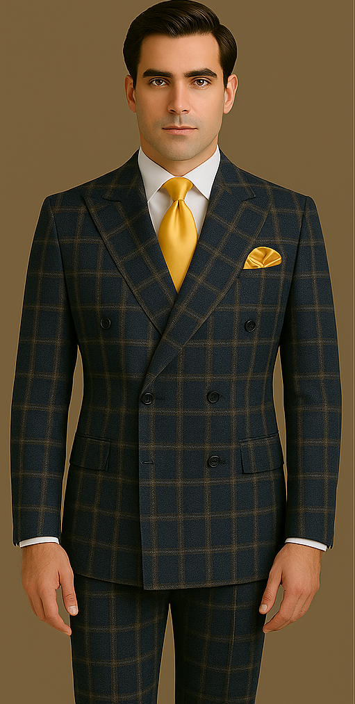 Rossi Man RM1790 Slim Fit Milano Suit for Men