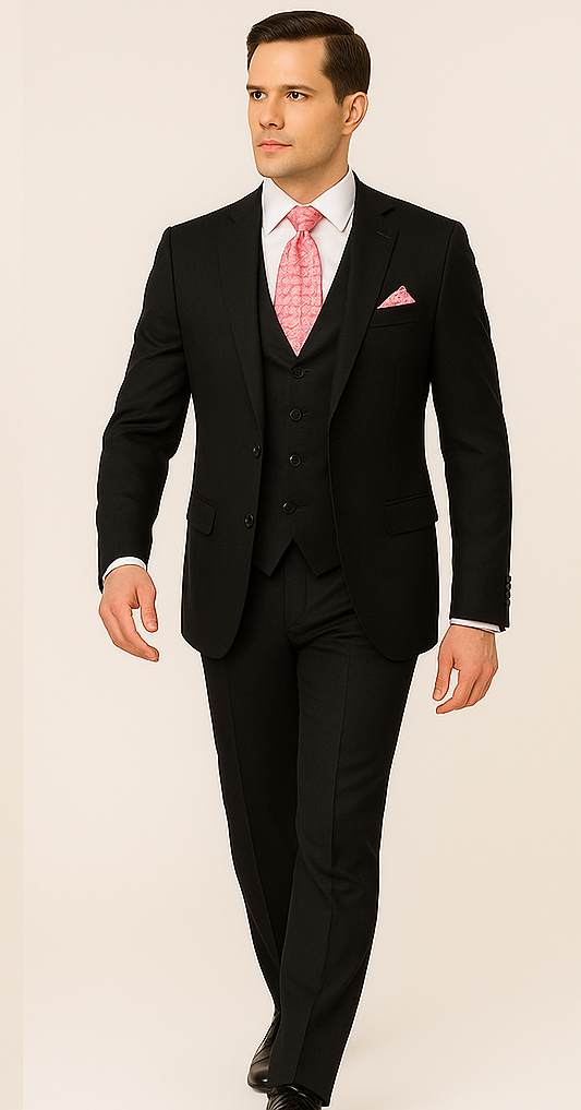 Rossi Man Remo Tailored Fit Suit - Modern Cut