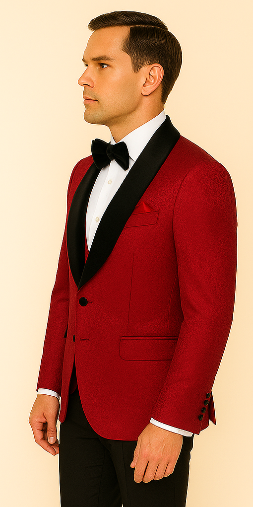 Rossi Man Smoking S 3-Piece Tuxedo Set