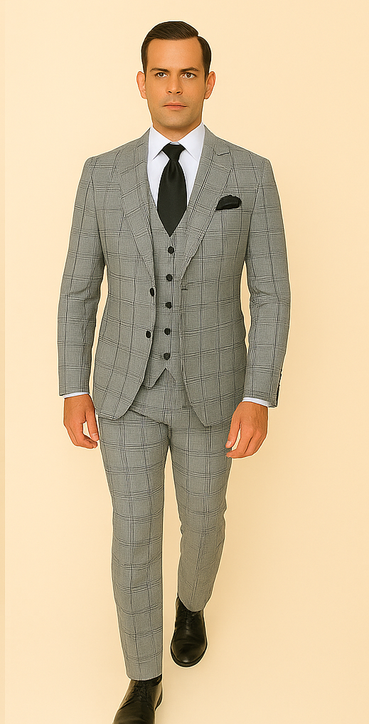 Rossi Man Tom RM1855 Tailored Men's Suit