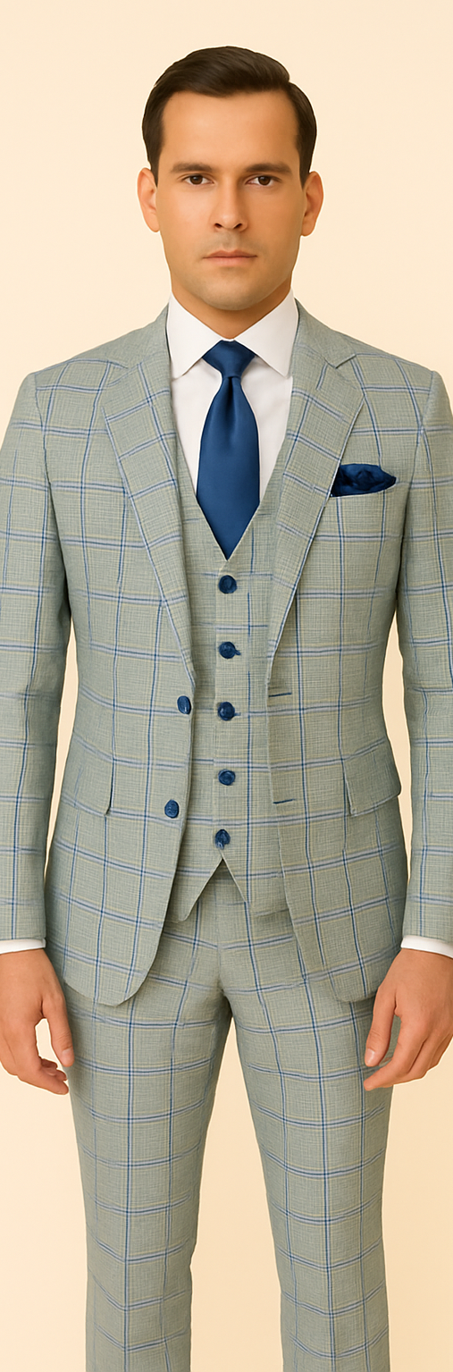 Rossi Man Tom RM1856 2-Piece Modern Fit Suit