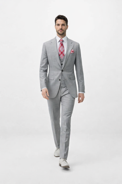 Rossiman Dress Suit Classic Two-Button Grey