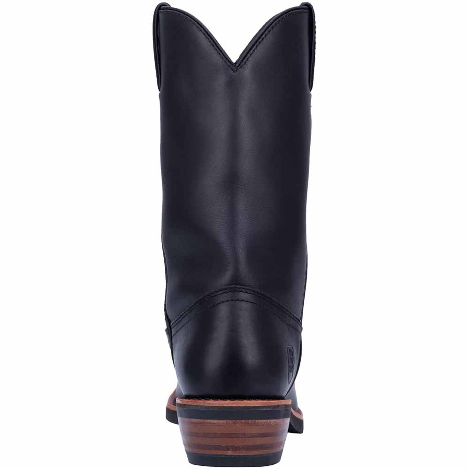 Dan Post Mens Albuquerque 12 Round Toe Black Leather Cowboy Boot